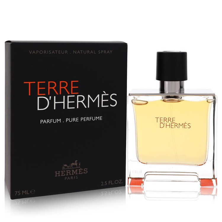 Hermes Terre D'Hermes Men's Pure Perfume 2.5 FL OZ | 75 ML