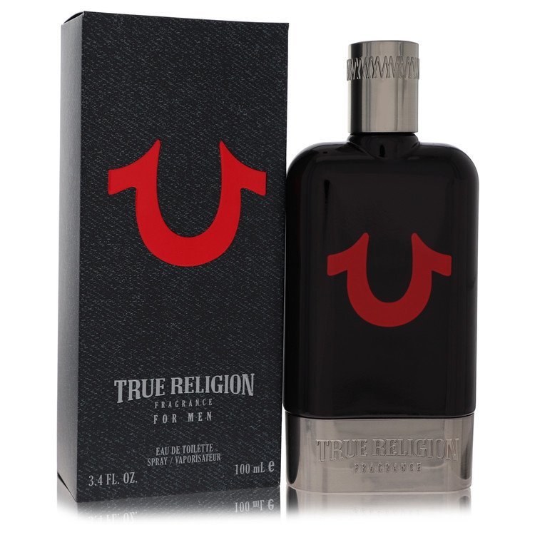 True Religion Black Men's Eau De Toilette 3.4 FL OZ | 100 ML