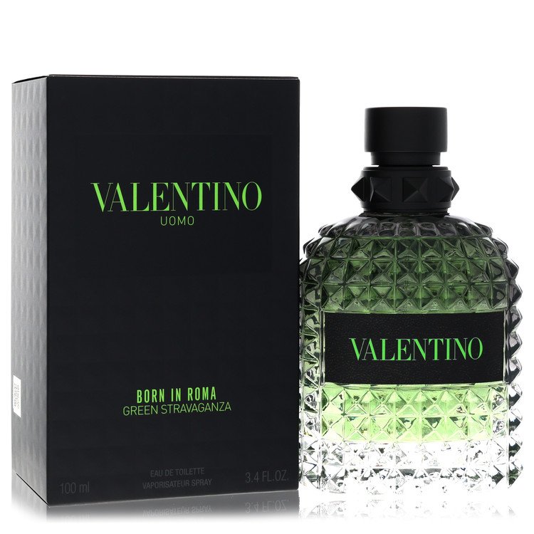 Valentino Uomo Born In Roma Green Stravaganza Men's Eau De Toilette 3.4 FL OZ | 100 ML