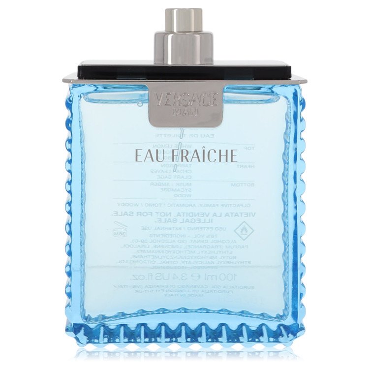 Versace Man Eau Fraiche Eau De Toilette Tester 3.4 FL OZ | 100 ML
