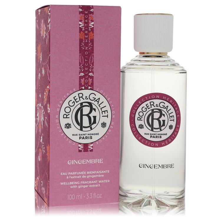 Roger & Gallet Ginger Unisex Fresh Fragrant Water Spray 3.3 FL OZ | 100 ML