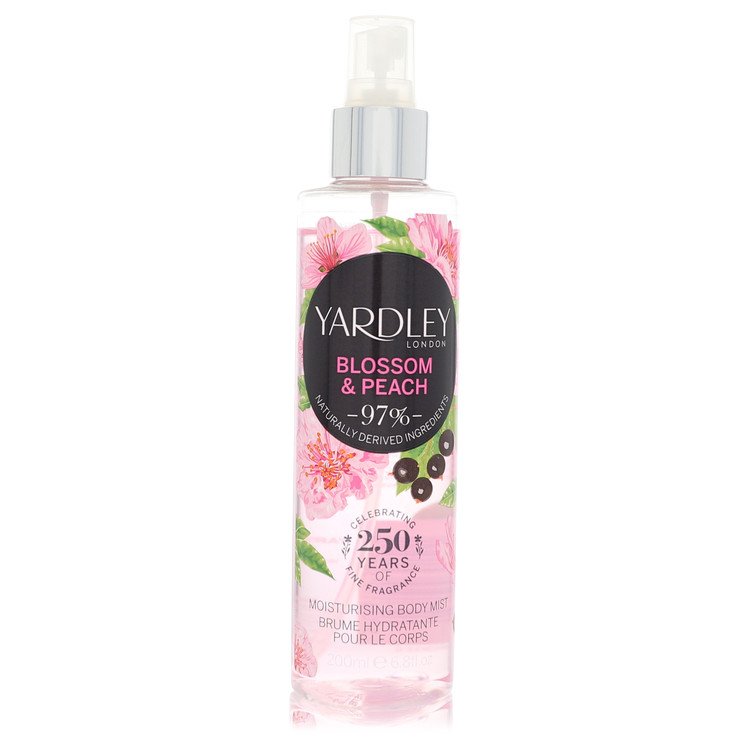 Yardley London Blossom & Peach Women's Moisturizing Body Mist 6.8 FL OZ | 200 ML