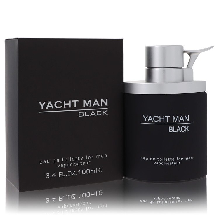 Myrurgia Yacht Man Black Men's Eau De Toilette 3.4 FL OZ | 100 ML