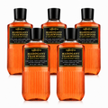 Bath & Body Works BBW Mahogany Teakwood Men's 3-in-1 Hair, Face & Body Wash PACK OF 5