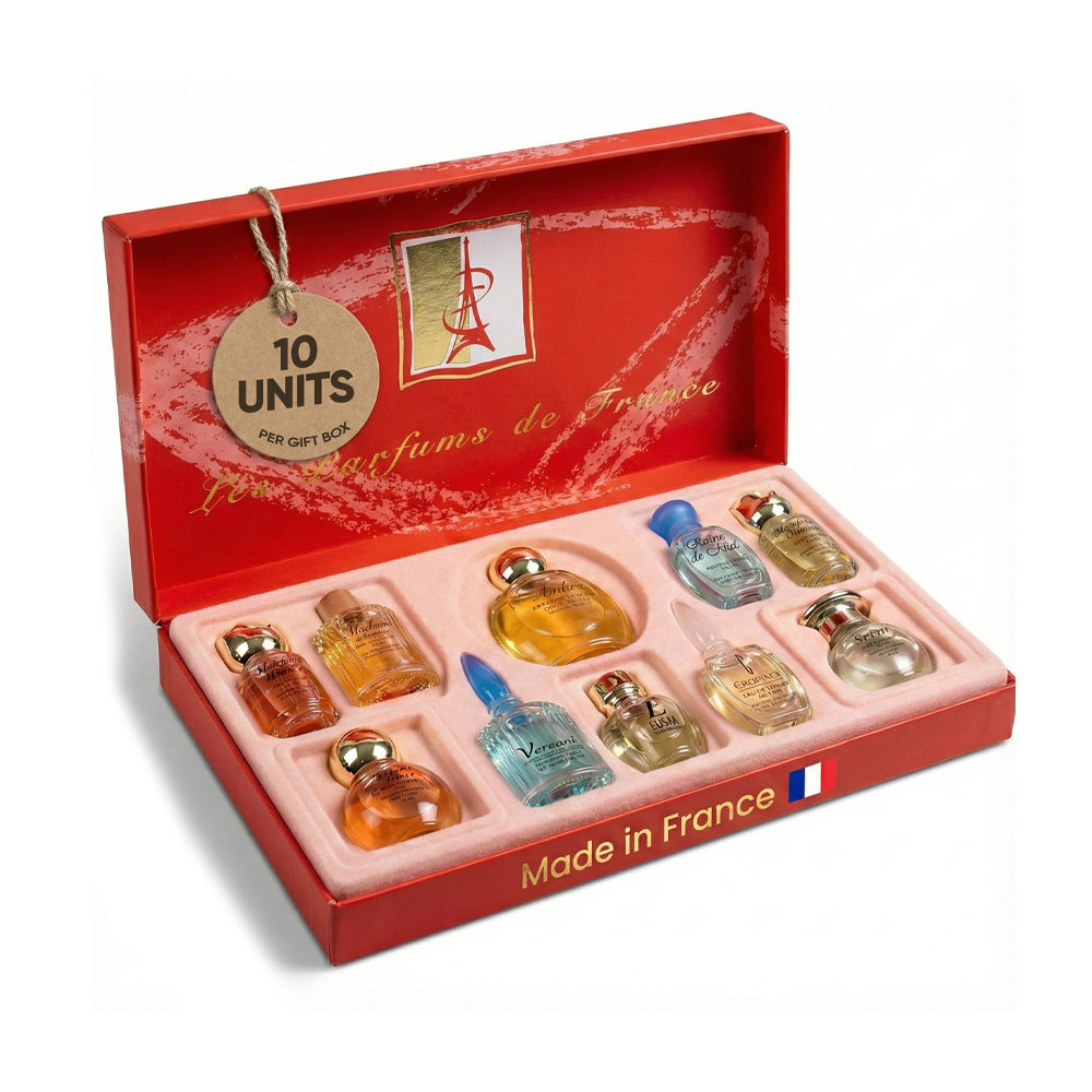 Charrier Parfums 10 Eau de Parfum Luxurious Gift Box - 2 fl oz