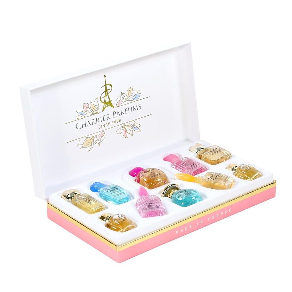 Charrier Parfums 10 Eau de Parfum 'Collection Précieuse' Gift Box - 2 fl oz