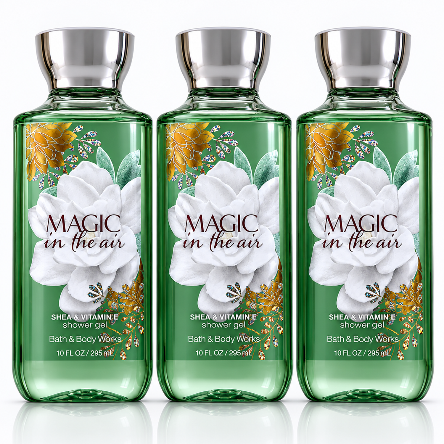 Bath & Body Works BBW Magic In The Air Women's Body Wash PACK OF 3