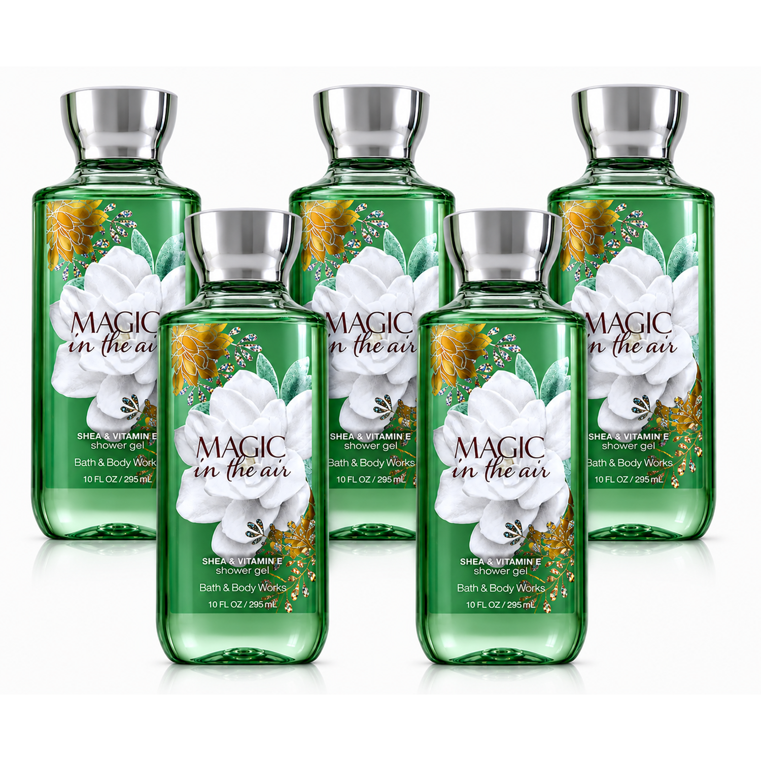 Bath & Body Works BBW Magic In The Air Women's Body Wash PACK OF 5