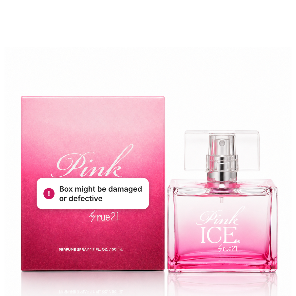 Rue21 Pink Ice Women's Perfume (Damaged Box)