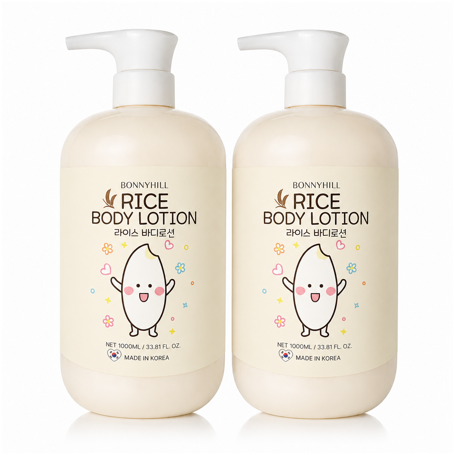 Bonnyhill Rice Body Lotion PACK OF 2